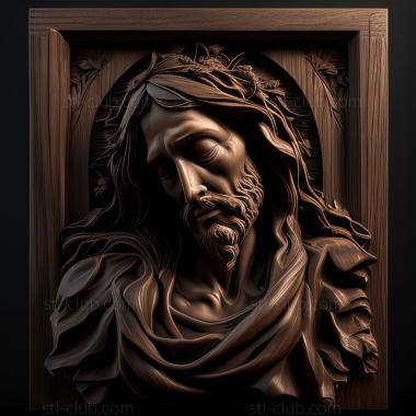 3D model st jesus (STL)